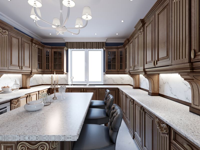 Cherry Cabinet Remodeling in Conroe, TX