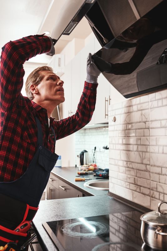 Cooktop Fan Installation
