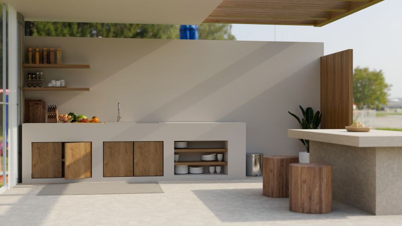 Outdoor Kitchen Construction in Pearland, TX